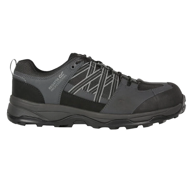 Regatta Baskets De Sécurité CLAYTON Homme (Noir / Gris Foncé) 3 Regatta Baskets De Sécurité CLAYTON Homme (Noir / Gris Foncé) – Image 3