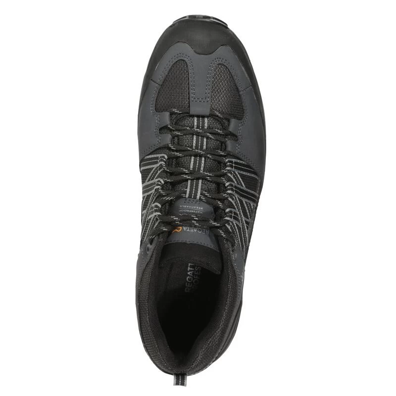 Regatta Baskets De Sécurité CLAYTON Homme (Noir / Gris Foncé) 4 Regatta Baskets De Sécurité CLAYTON Homme (Noir / Gris Foncé) – Image 4