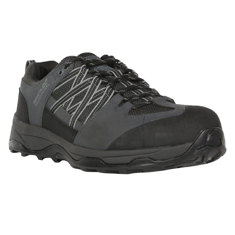 Regatta Baskets De Sécurité CLAYTON Homme (Noir / Gris Foncé) 1 Regatta Baskets De Sécurité CLAYTON Homme (Noir / Gris Foncé)