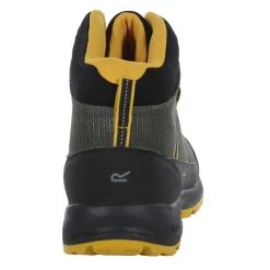 Regatta Bottines De Marche SAMARIS LITE Homme (Kaki Foncé / Jaune) -Regatta Boutique bottines de marche samaris lite homme kaki fonce jaune 2