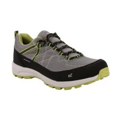 Regatta Chaussures De Marche SAMARIS LITE Homme (Gris Nuageux / Vert Kaki Vif)