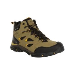 Alternative view of Regatta Chaussures Montantes De Randonnée HOLCOMBE Homme (Gris Foncé/rouge)
