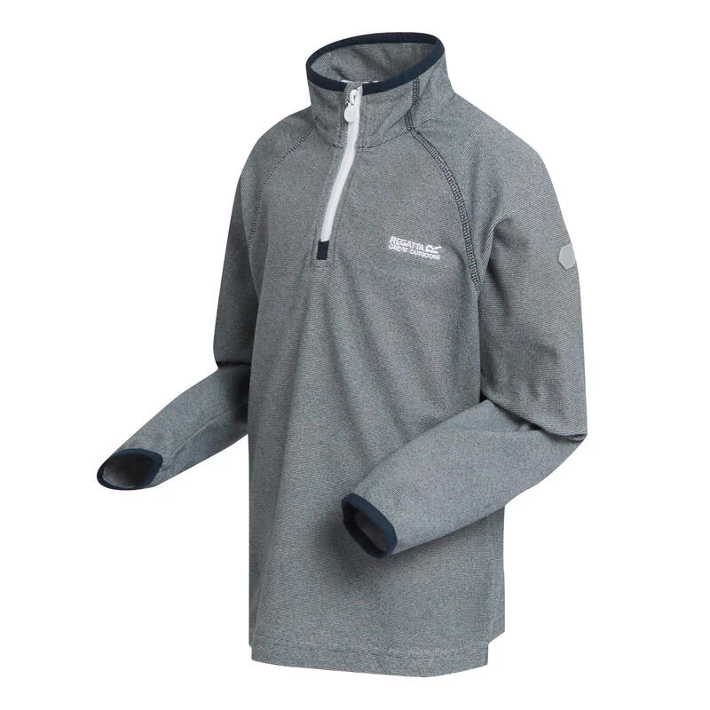 Regatta Loco Polaire De Randonnée Zippé à Moitié Pour Enfant - Gris Clair 3 Regatta Loco Polaire De Randonnée Zippé à Moitié Pour Enfant - Gris Clair – Image 3
