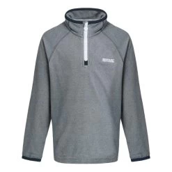 Regatta Loco Polaire De Randonnée Zippé à Moitié Pour Enfant - Gris Clair