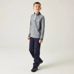 Regatta Loco Polaire De Randonnée Zippé à Moitié Pour Enfant - Gris Clair 8 Regatta Loco Polaire De Randonnée Zippé à Moitié Pour Enfant - Gris Clair -Regatta Boutique loco polaire de randonnee zippe a moitie pour enfant gris clair 3