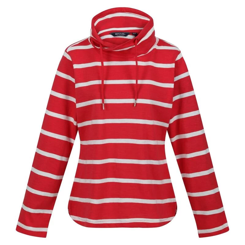 Regatta Sweat HELVINE Femme (Rouge Vif / Blanc) 1 Regatta Sweat HELVINE Femme (Rouge Vif / Blanc)
