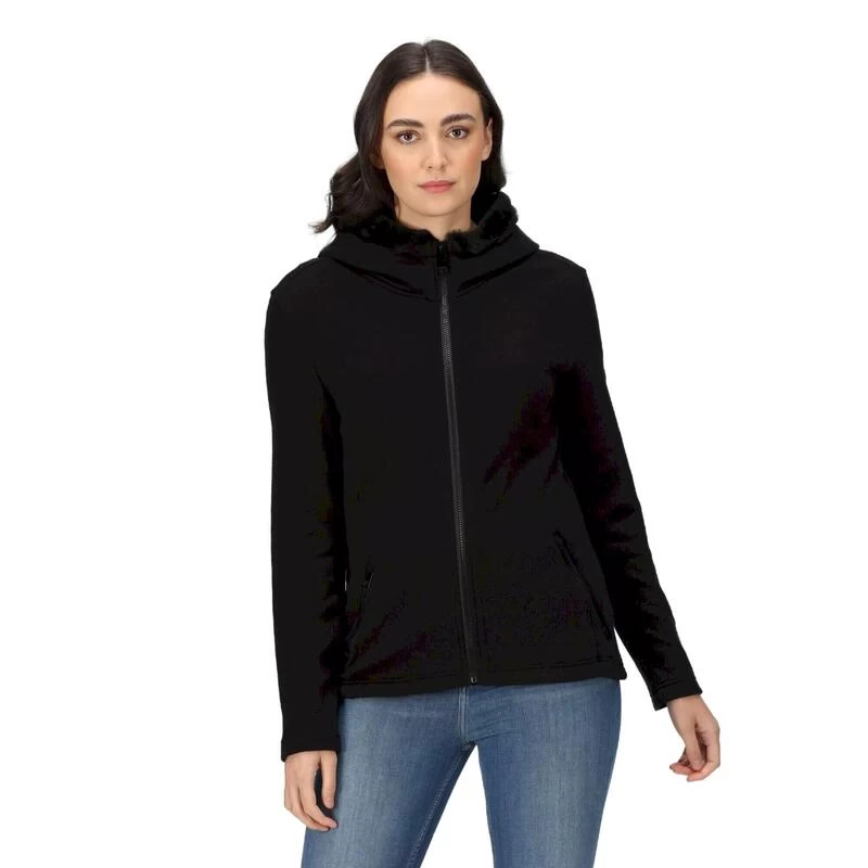 Regatta Veste à Capuche AVALYNN Femme (Noir) 1 Regatta Veste à Capuche AVALYNN Femme (Noir)