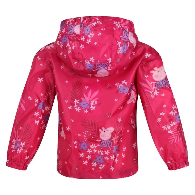 Regatta Veste Imperméable Enfant (Rose Vif) 2 Regatta Veste Imperméable Enfant (Rose Vif) – Image 2