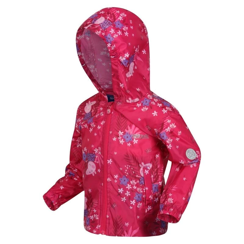 Regatta Veste Imperméable Enfant (Rose Vif) 3 Regatta Veste Imperméable Enfant (Rose Vif) – Image 3