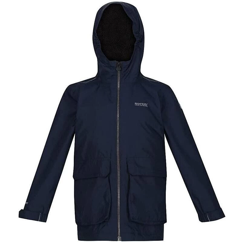 Regatta Veste Imperméable SALMAN Enfant (Bleu Marine) 1 Regatta Veste Imperméable SALMAN Enfant (Bleu Marine)