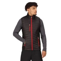 Regatta Veste Sans Manches NAVIGATE Homme (Noir / Rouge Classique) -Regatta Boutique veste sans manches navigate homme noir rouge classique 2