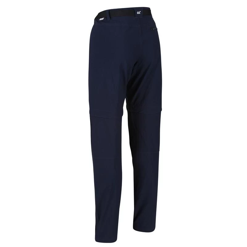 Regatta Xert III Homme Randonnée Pantalon Modulable - Marine 2 Regatta Xert III Homme Randonnée Pantalon Modulable - Marine – Image 2